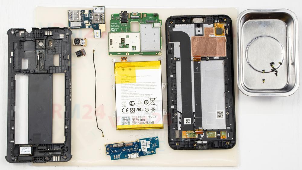 🛠 How to disassemble Asus ZenFone Go ZB552KL instruction | Photos + Video