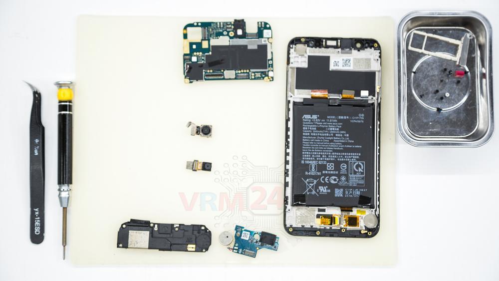 🛠 How to disassemble Asus ZenFone Live L1 ZA550KL instruction | Photos ...