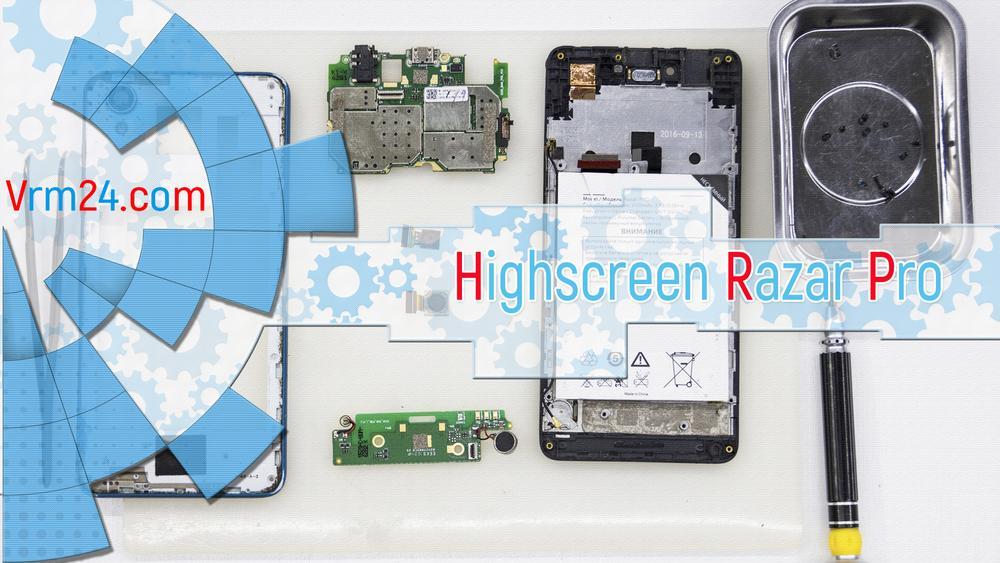 Technical review Highscreen Razar Pro