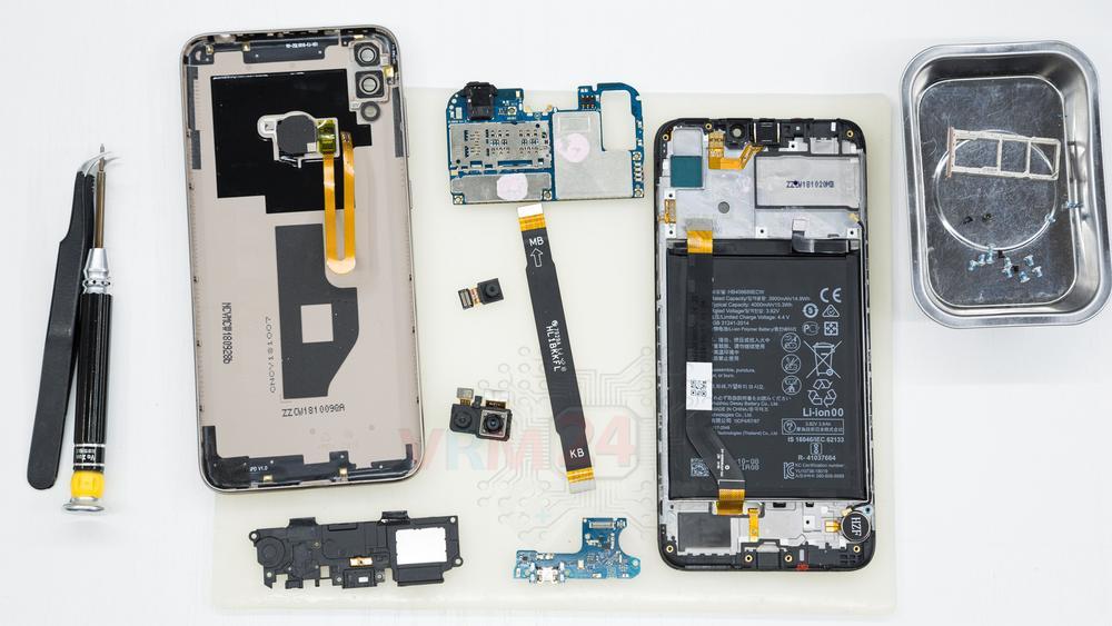 🛠 How to disassemble Huawei Honor 8C instruction | Photos + Video