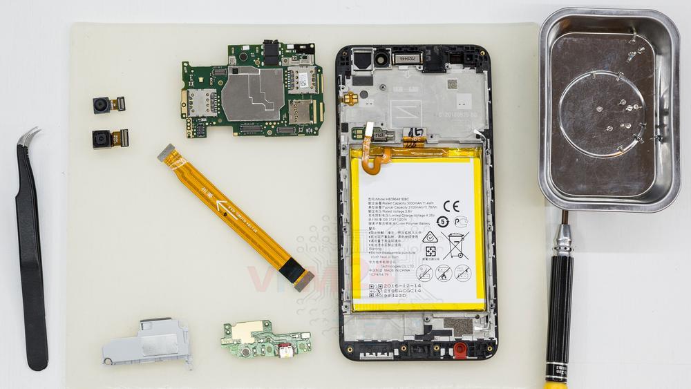 🛠 How to disassemble Huawei Y6II instruction | Photos + Video