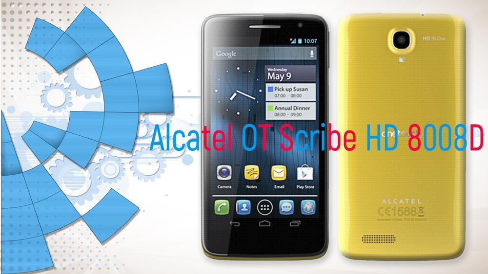 Технический обзор Alcatel OT Scribe HD 8008D