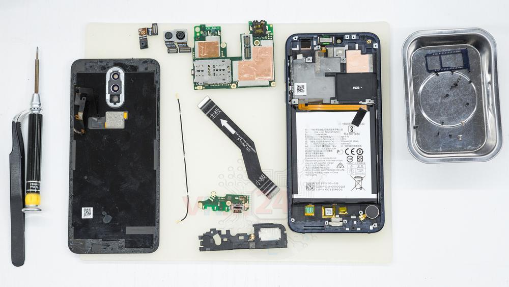 🛠 How to disassemble Nokia 7.1 TA-1095 instruction | Photos + Video