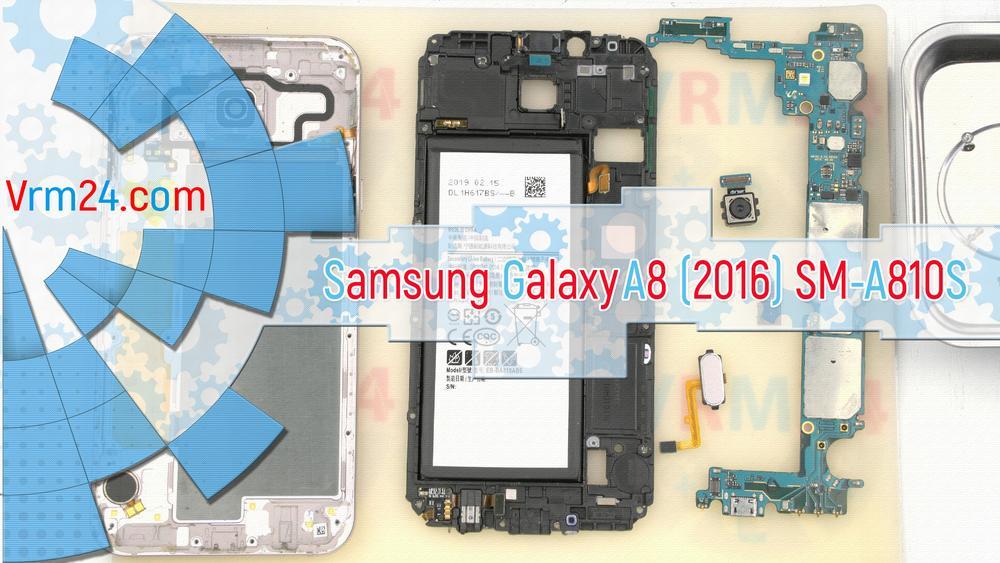 🔬 Revisión técnica de Samsung Galaxy A8 (2016) SM-A810S | Foto ...