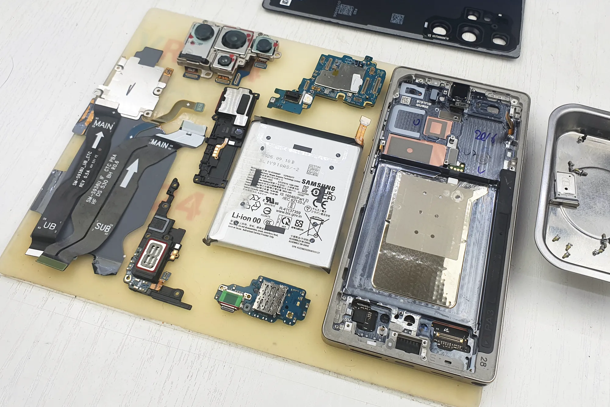🔬 Revisión técnica de Samsung Galaxy S25 Ultra SM-S938 | Foto ...