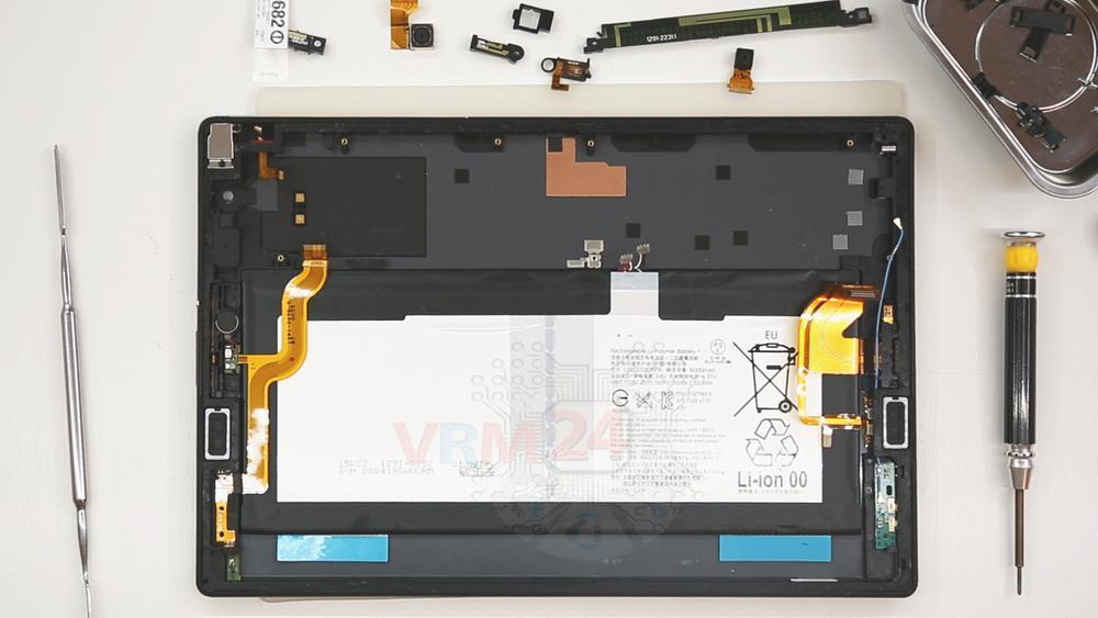 🛠 How to disassemble Sony Xperia Z4 Tablet instruction Photos + Video
