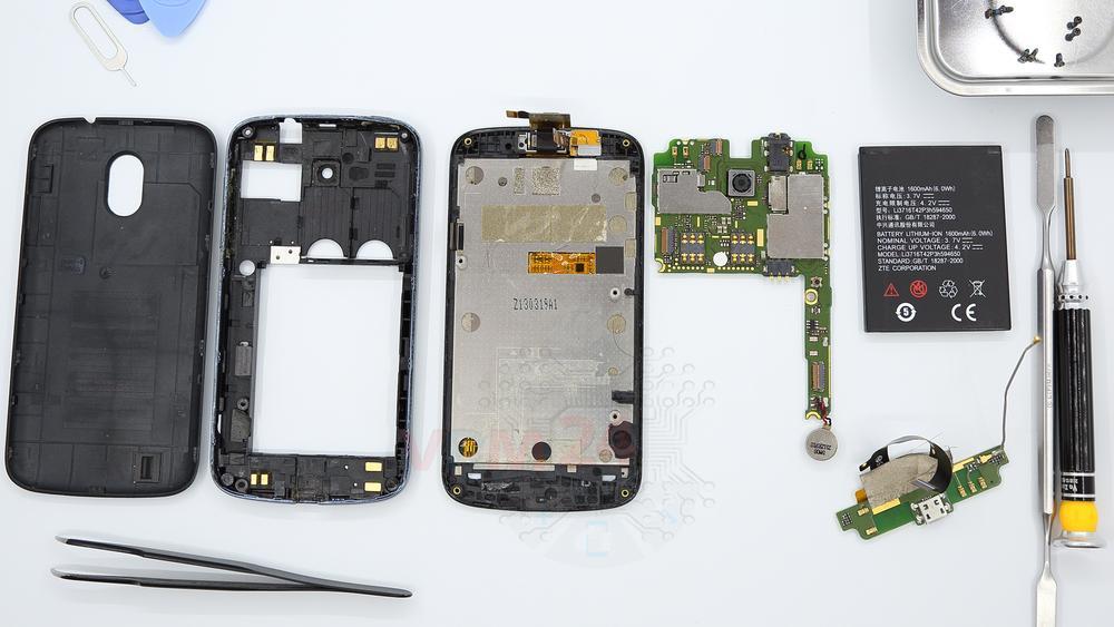 🛠 How to disassemble ZTE Blade C instruction | Photos + Video