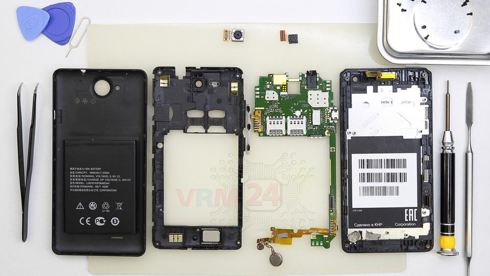 🛠 How to disassemble ZTE Blade GF3 instruction | Photos + Video