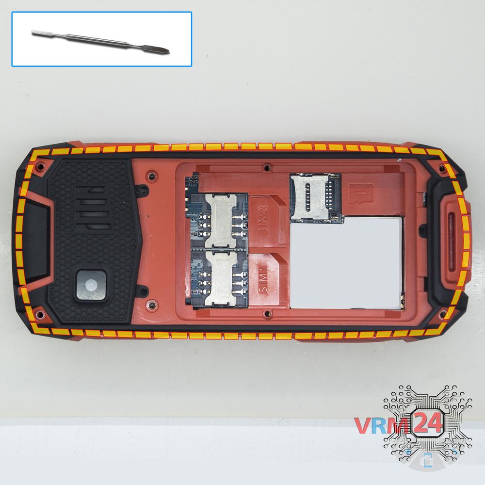 Как разобрать teXet TM-515R, Шаг 5/1