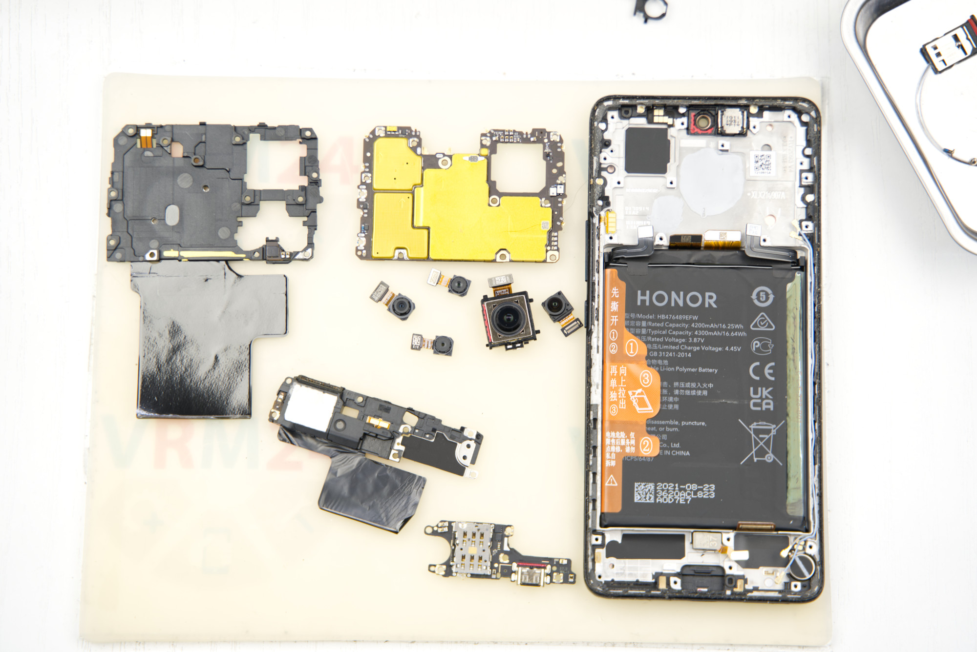 🛠 How to disassemble Honor 50 NTH-NX9 instruction | Photos + Video