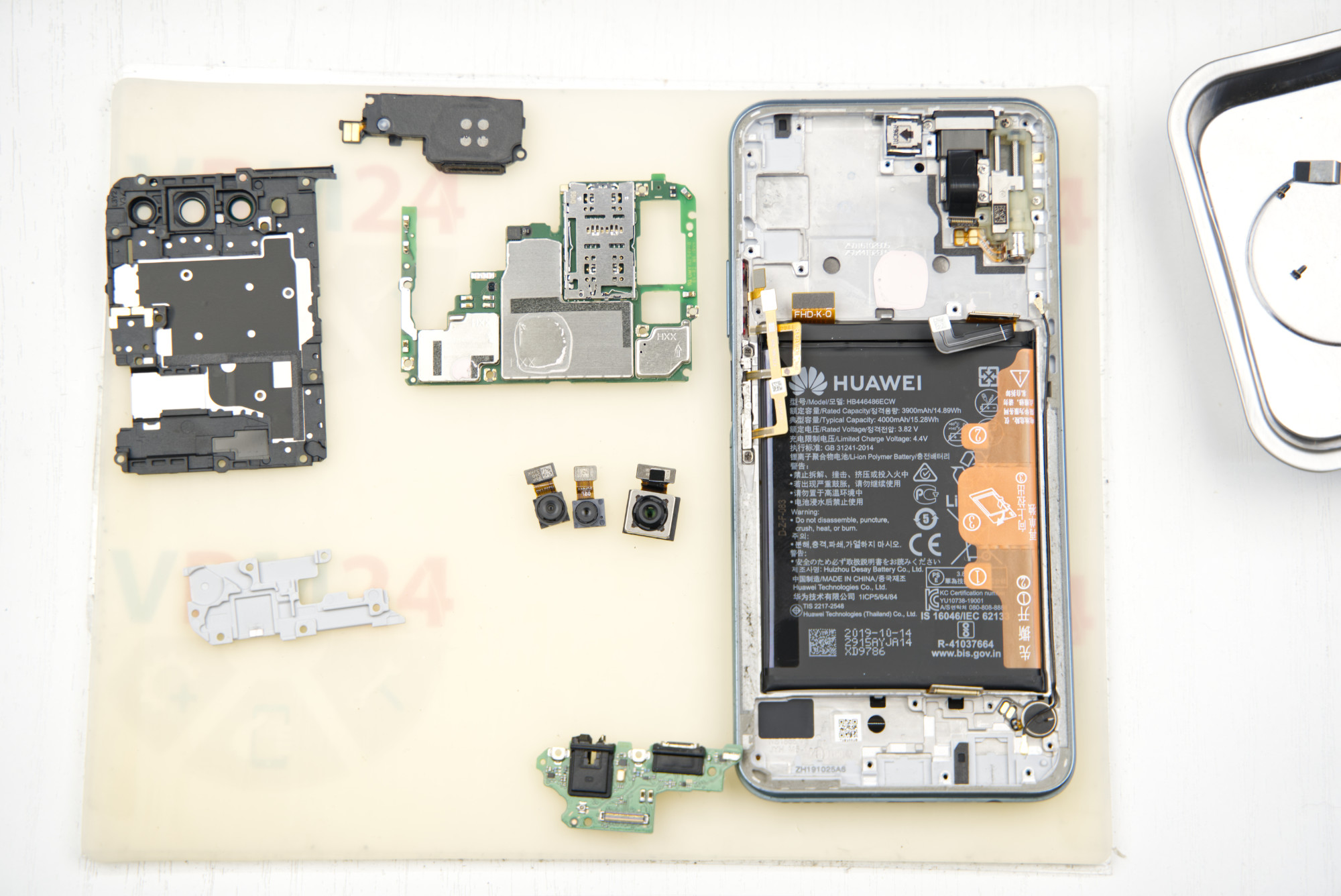 🛠 How to disassemble Huawei Y9s instruction | Photos + Video