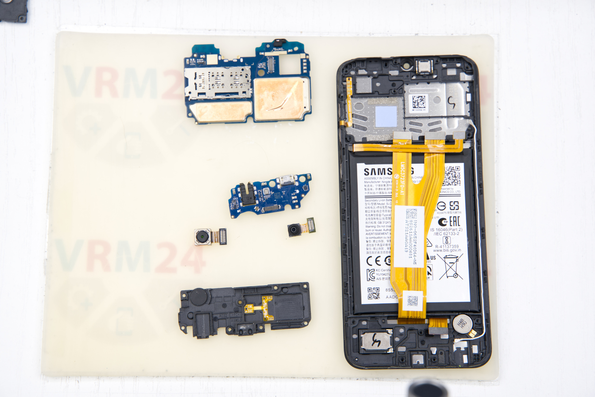 🛠 How To Disassemble Samsung Galaxy A03 Core Sm A032 Instruction Photos Video 1981