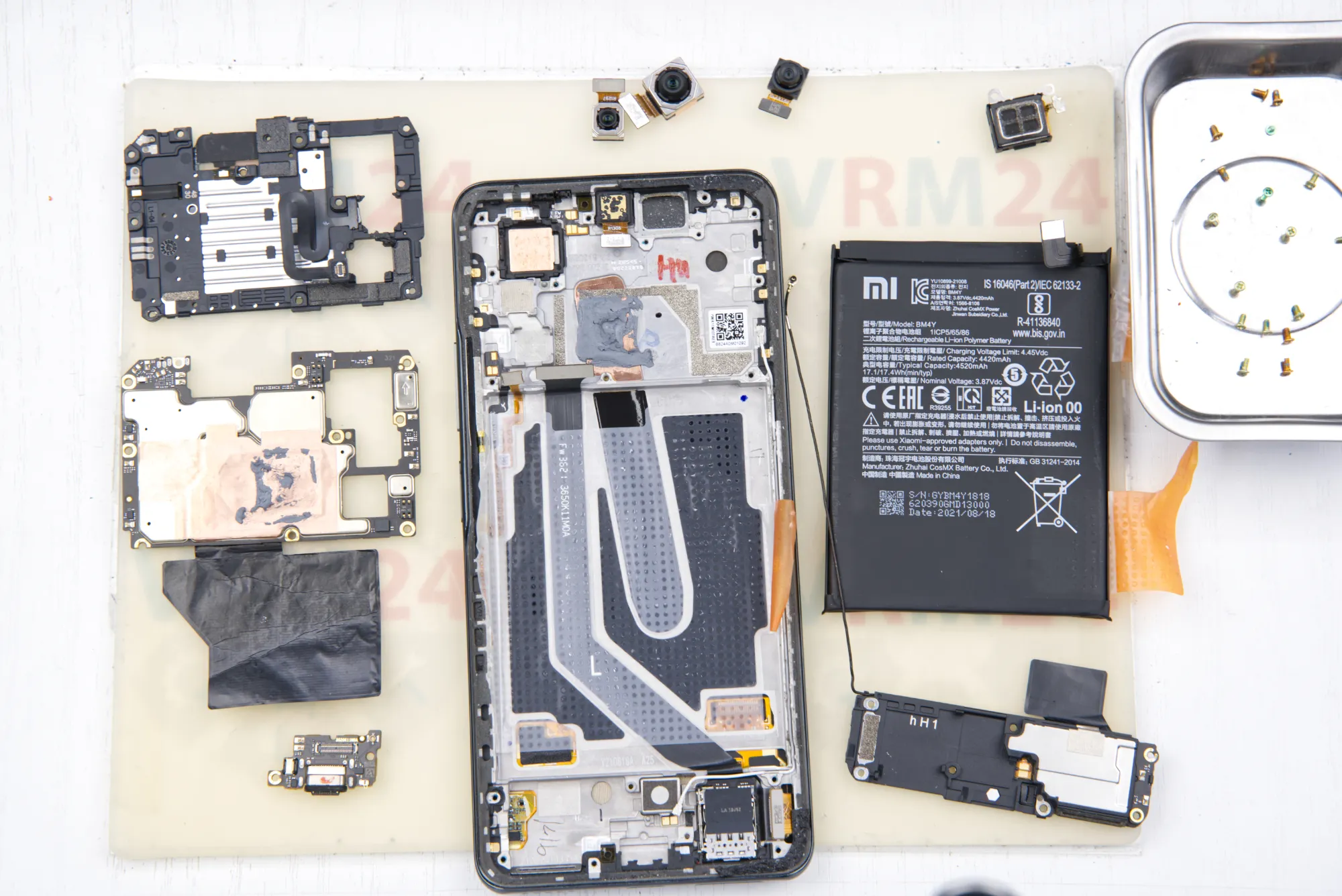 🛠 How to disassemble Xiaomi POCO F3 instruction | Photos + Video