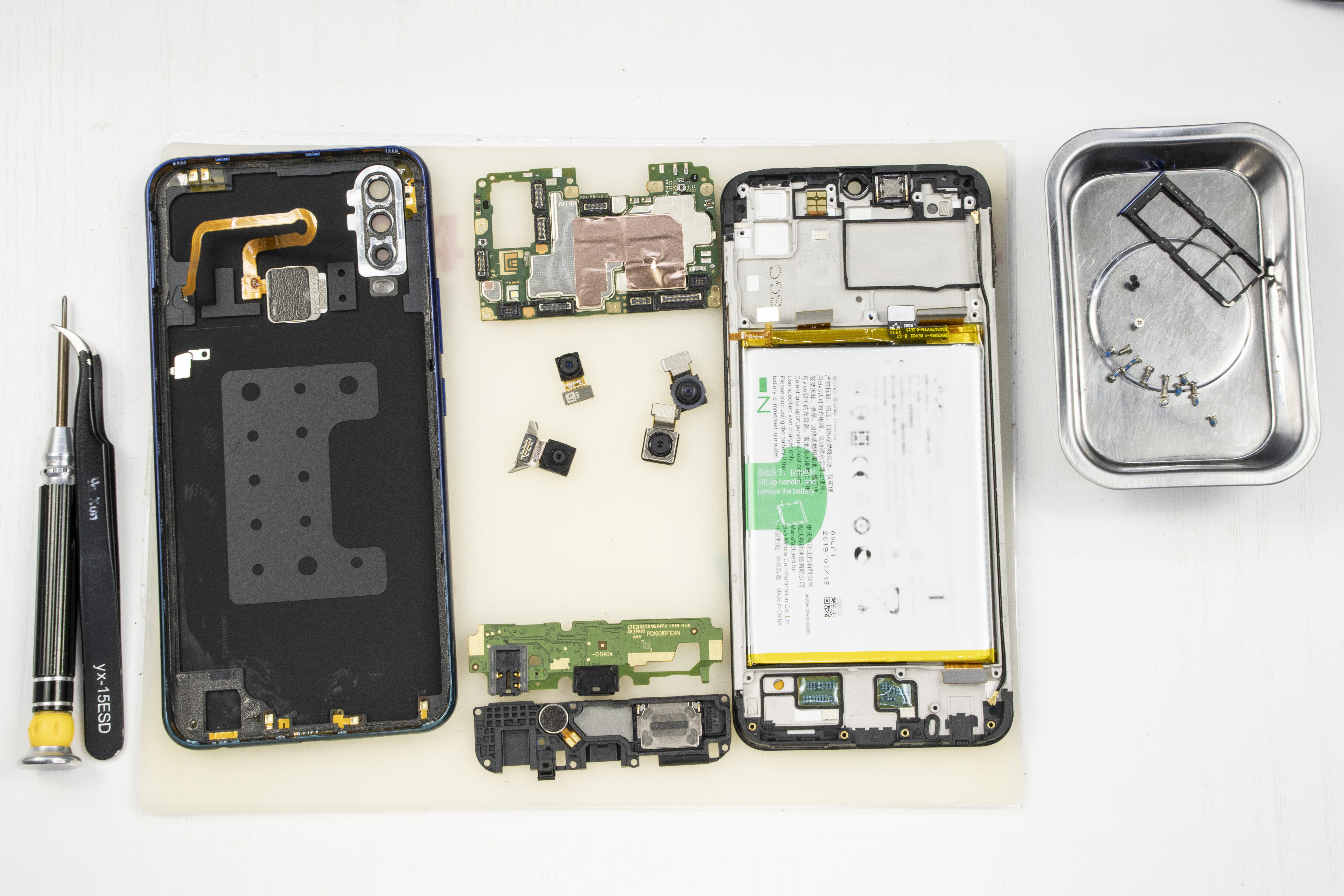 vivo y12 teardown