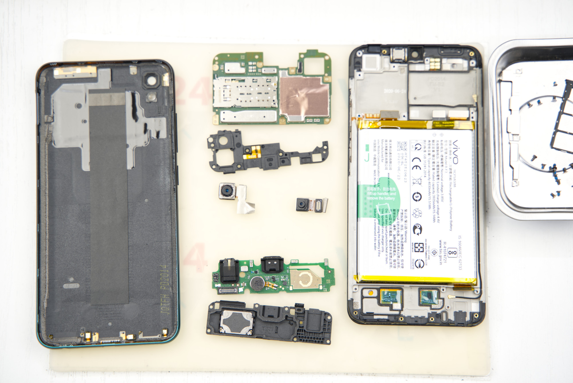 🛠 How to disassemble vivo Y1s instruction | Photos + Video