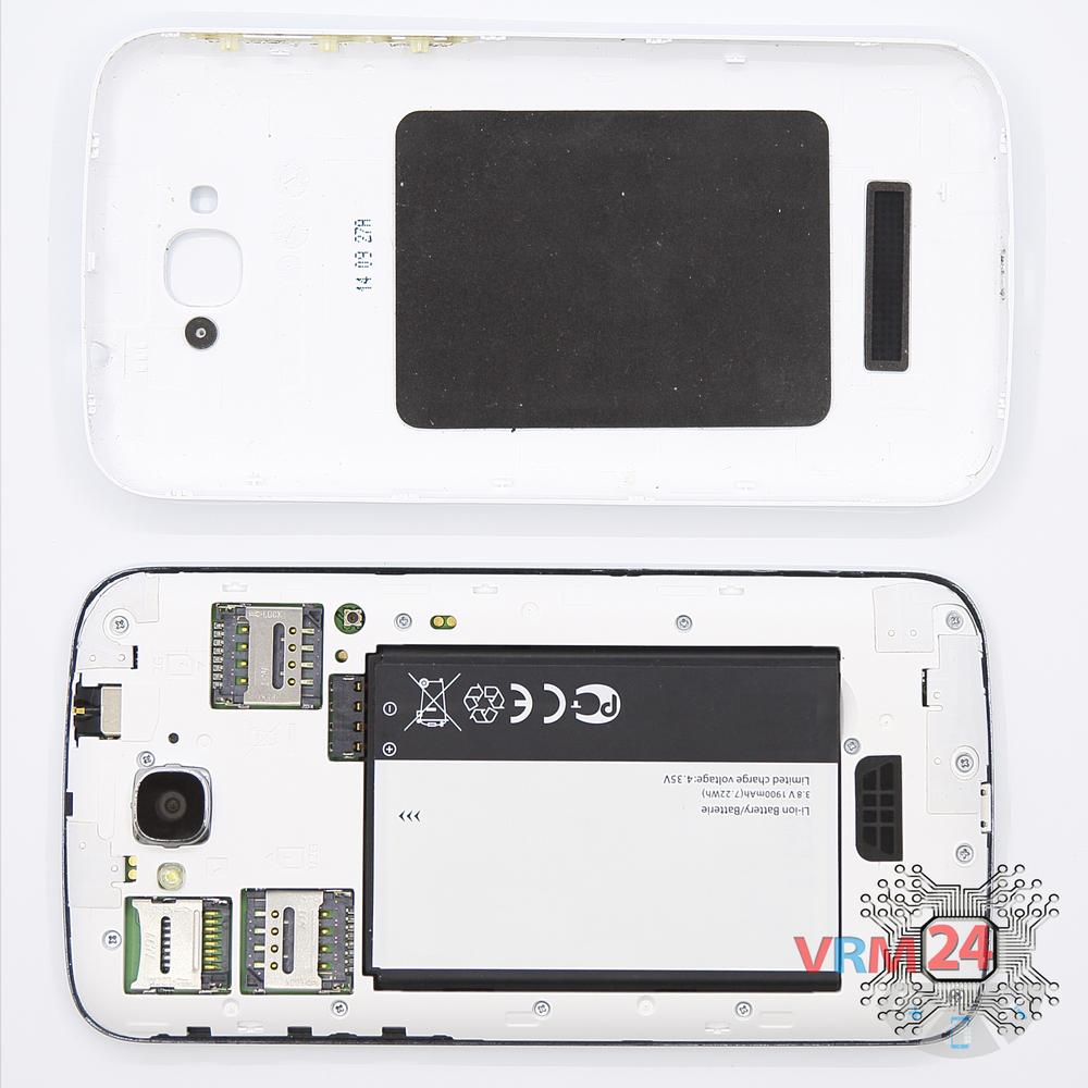 Caricabatterie YIBOYUAN Per Alcatel One Touch Pop C7 (TLi019B2) - Porta USB Incluso