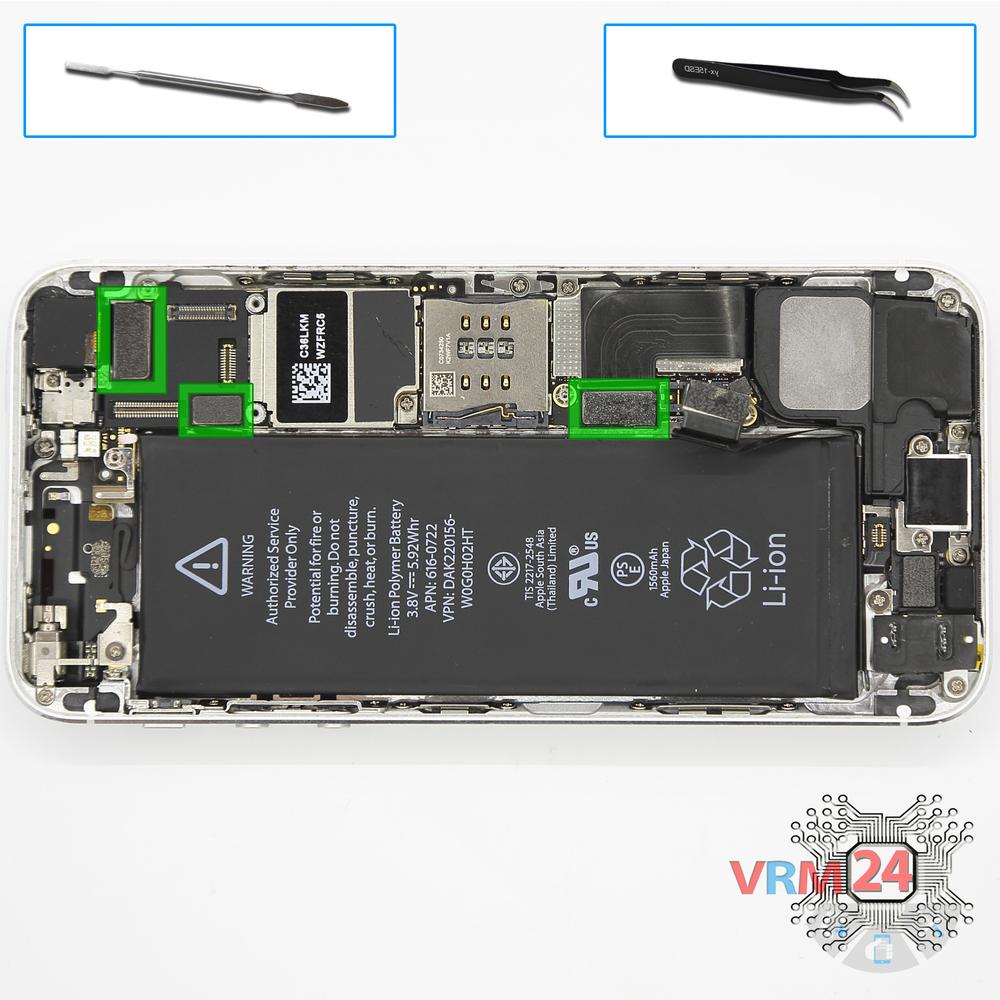 🛠 How to disassemble Apple iPhone 5S instruction | Photos + Video