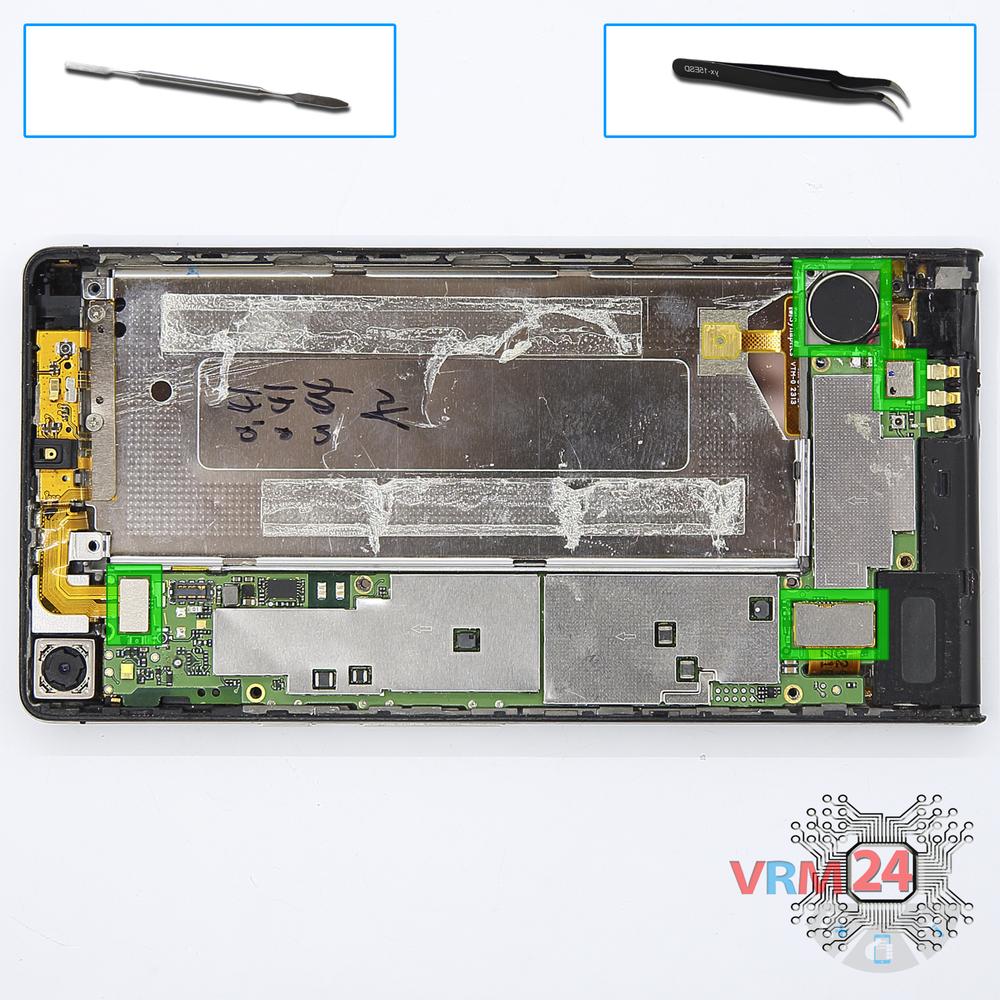 🛠 How to disassemble Huawei Ascend P6 instruction | Photos + Video