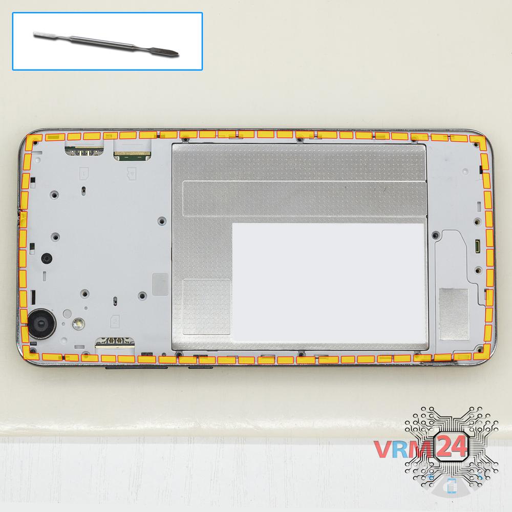 🛠 How to disassemble Huawei Y6II instruction Photos + Video