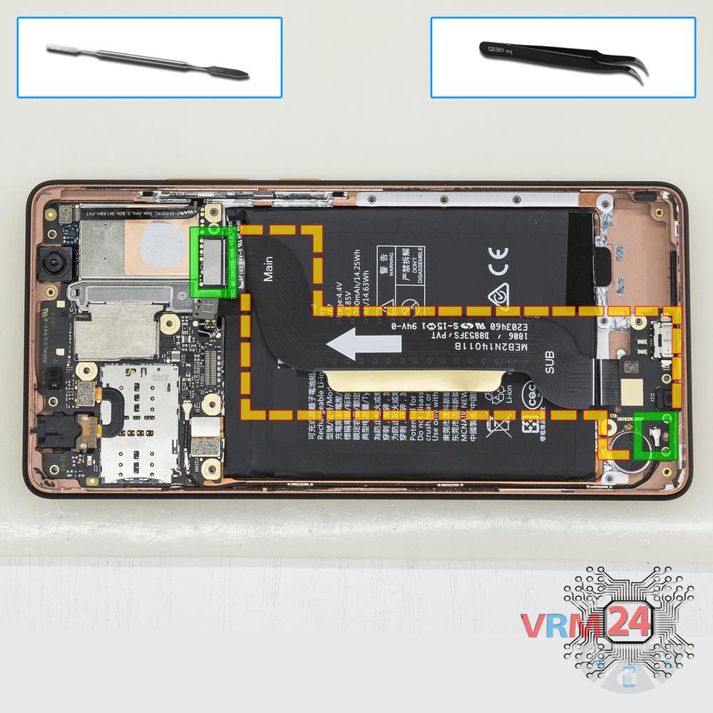 For Nokia 7 Plus 7+ (TA-1041, TA-1062, TA-1046) back camera lens glass