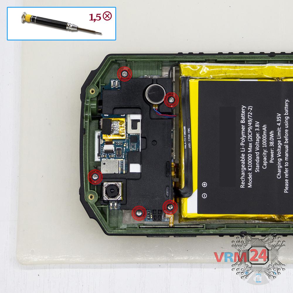 🛠 How to disassemble Oukitel K10000 Max IP68 instruction | Photos + Video