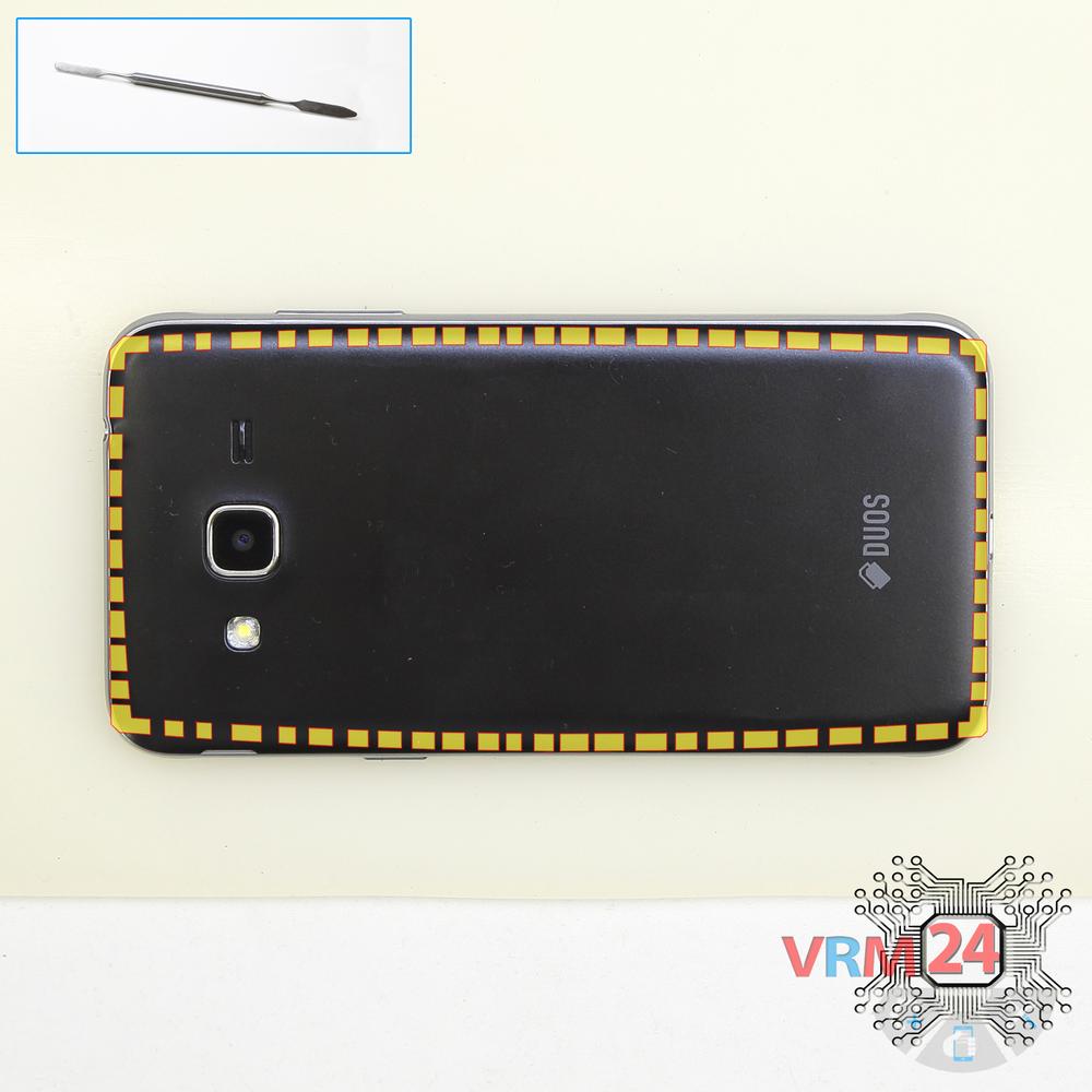 🛠 How to disassemble Samsung Galaxy J3 (2016) SMJ320 instruction