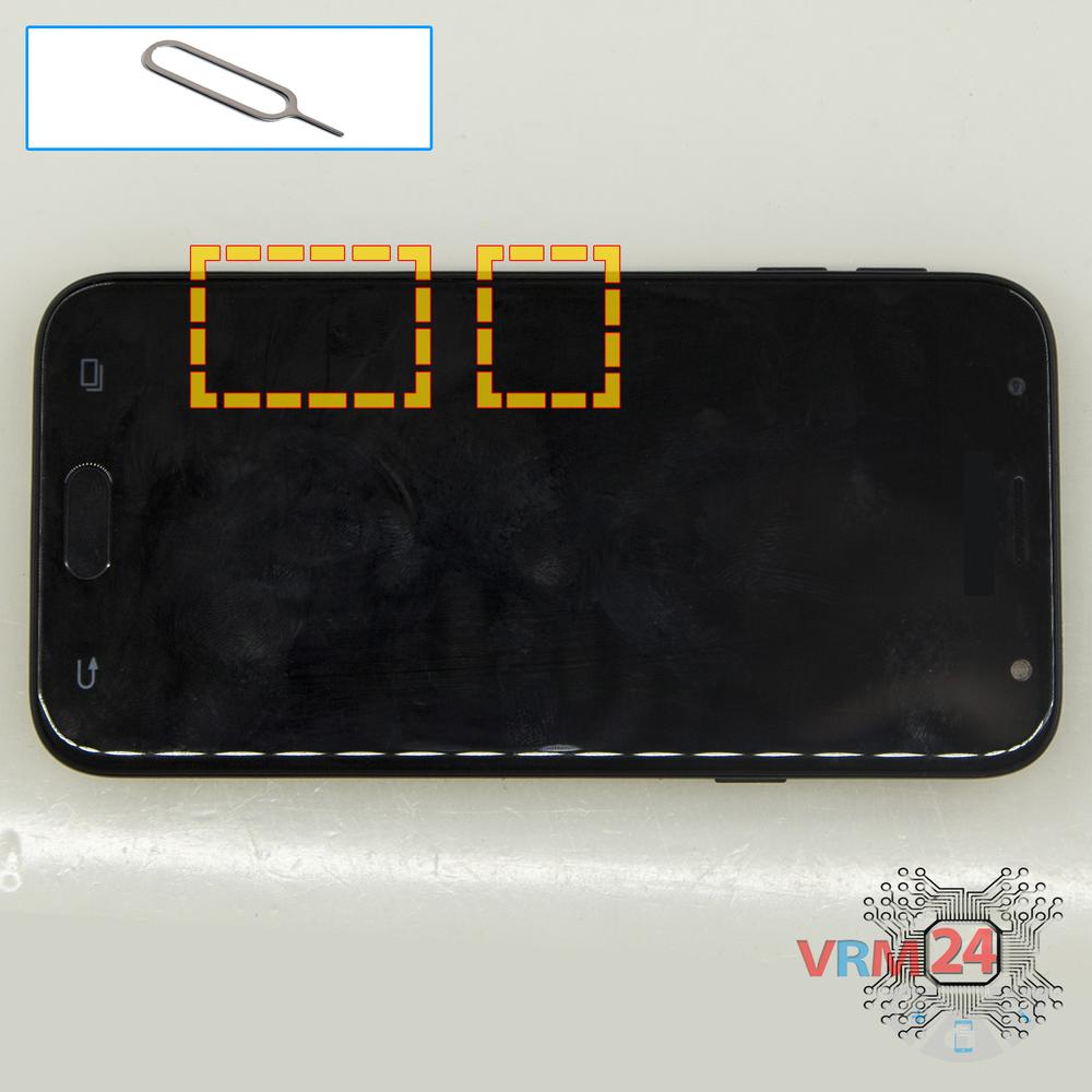 🛠 How to disassemble Samsung Galaxy J3 (2017) SMJ330 instruction