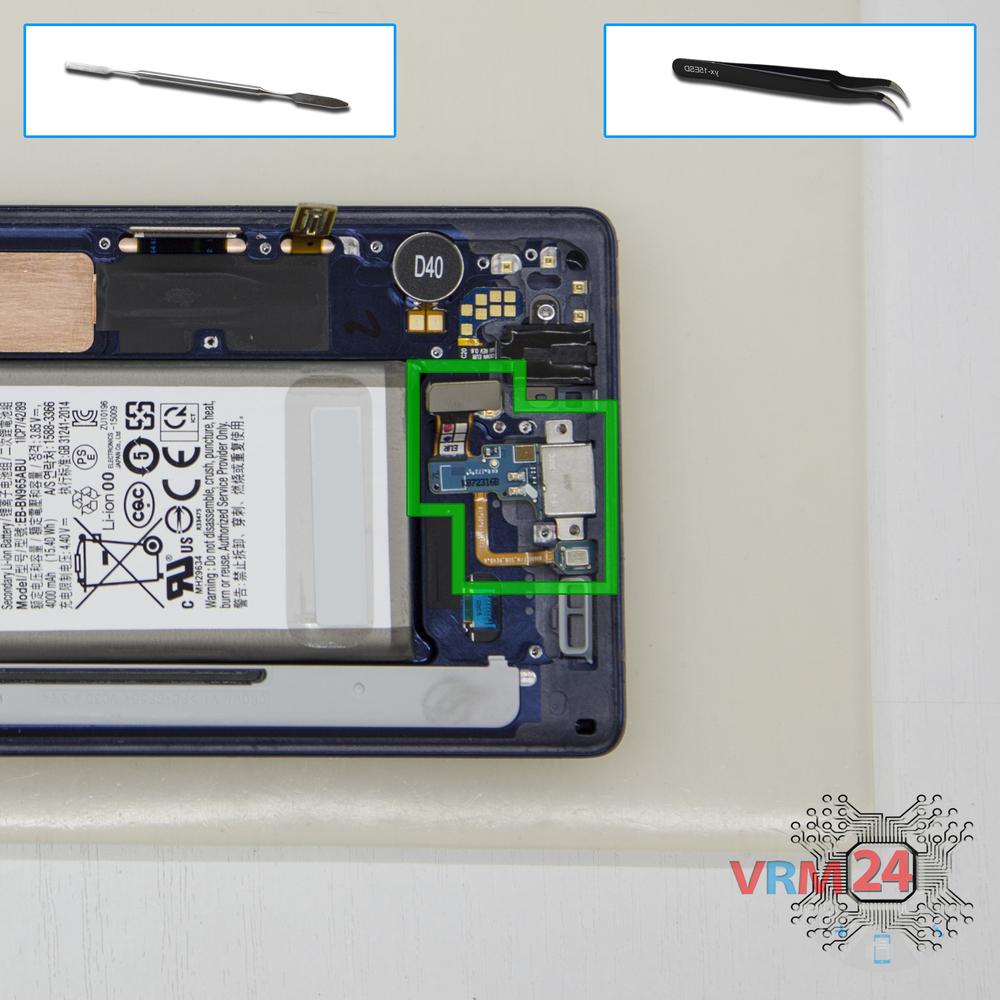 🛠 How to disassemble Samsung Galaxy Note 9 SM-N960 instruction | Photos