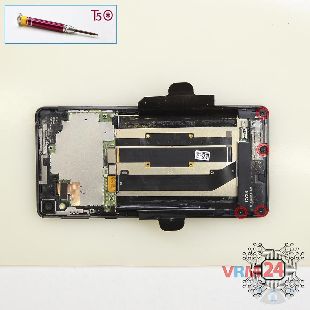 🛠 How to disassemble Sony Xperia E5 instruction Photos + Video