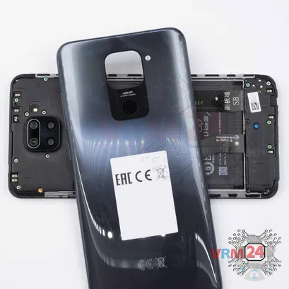 How to disassemble Xiaomi RedMi Note 9, Step 3/2