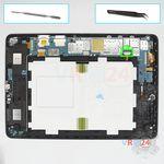 Cómo desmontar Samsung Galaxy Tab A 9.7'' SM-T555, Paso 3/1
