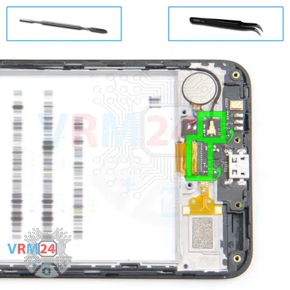 Cómo desmontar ZTE Blade A530, Paso 6/1