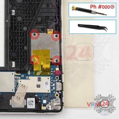 How to disassemble Lenovo Tab M10 TB-X605L, Step 7/1