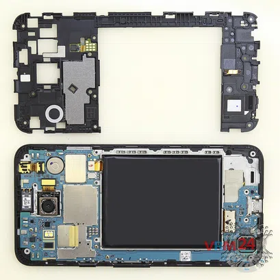 Cómo desmontar LG Nexus 5X H791, Paso 4/2