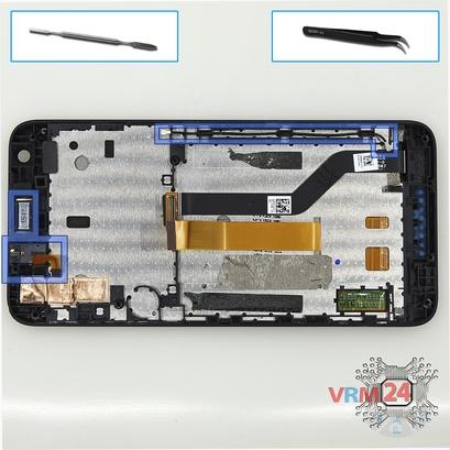 How to disassemble HTC Desire 626, Step 11/1