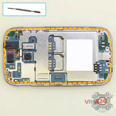 Cómo desmontar Samsung Galaxy Young Duos GT-S6312, Paso 6/1