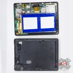 How to disassemble Prestigio MultiPad 2, Step 3/2