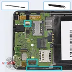 How to disassemble Explay Tornado, Step 8/1