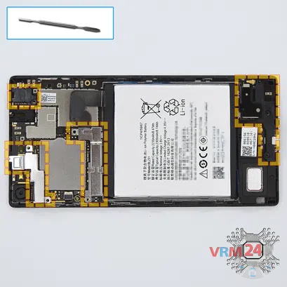 How to disassemble Lenovo Vibe X2, Step 4/1
