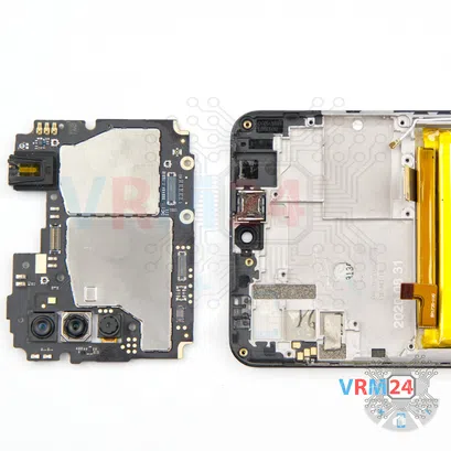 Cómo desmontar ZTE Blade A7s, Paso 15/2