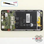 How to disassemble Lenovo A6000, Step 6/1