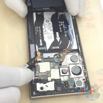 How to disassemble Samsung Galaxy S24 Ultra SM-S928, Step 7/2