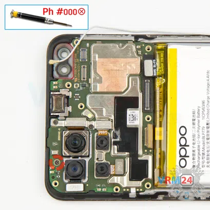 How to disassemble Oppo Reno4 Lite, Step 15/1