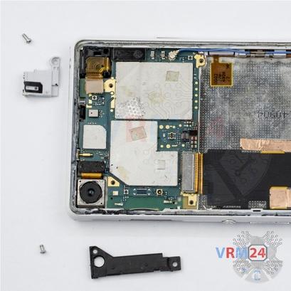 Como desmontar Sony Xperia Z3v por si mesmo, Passo 11/2