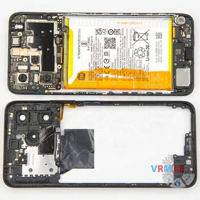 How to disassemble Xiaomi RedMi 12, Step 8/2