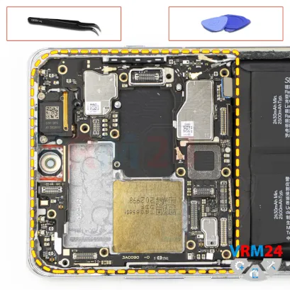 How to disassemble Oppo Find X7 Ultra, Step 21/1