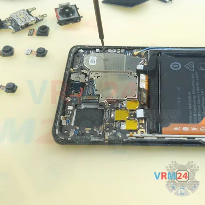 How to disassemble Honor 50 NTH-NX9, Step 12/3