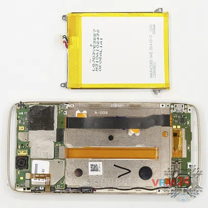 How to disassemble Alcatel OT Idol Alpha 6032X, Step 6/2