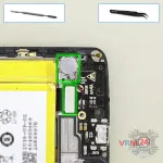 How to disassemble ZTE Axon 7 Mini, Step 12/1