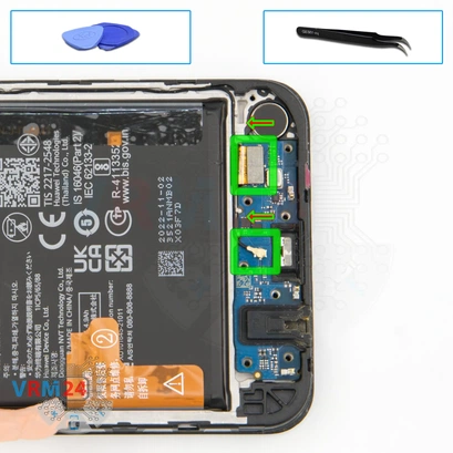 How to disassemble Huawei Nova Y61, Step 10/1